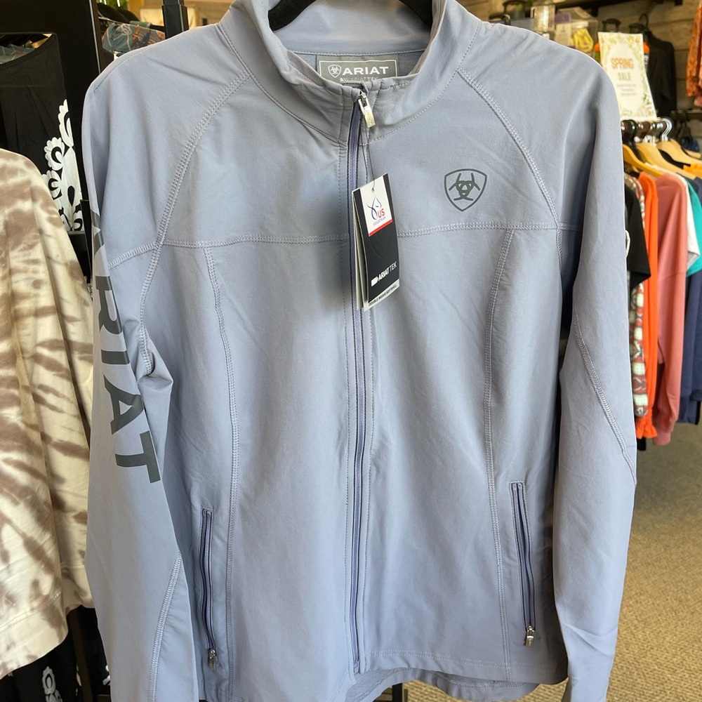 Ariat Light Lavender Lightweight Full-Zip Jacket
